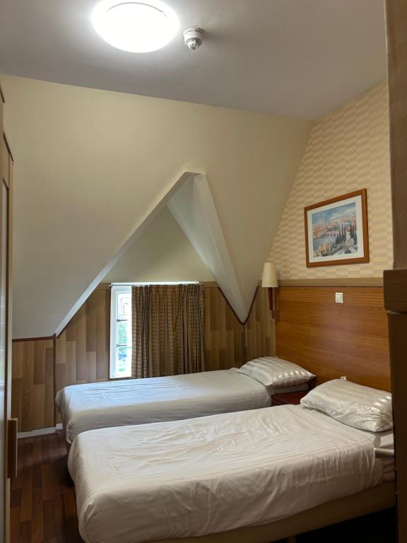 Postel nebo postele na pokoji v ubytování Hotel Isis