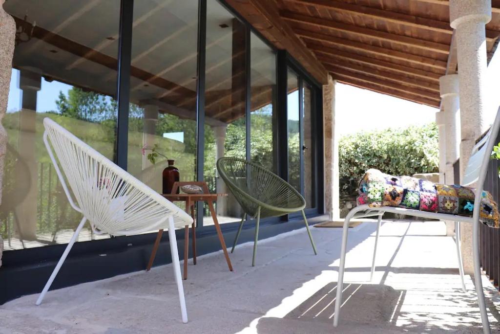 Αίθριο ή υπαίθριος χώρος στο Luxury Pombar