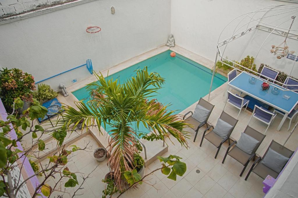 Bazén v ubytování Casa María - Hotel Boutique nebo v jeho okolí