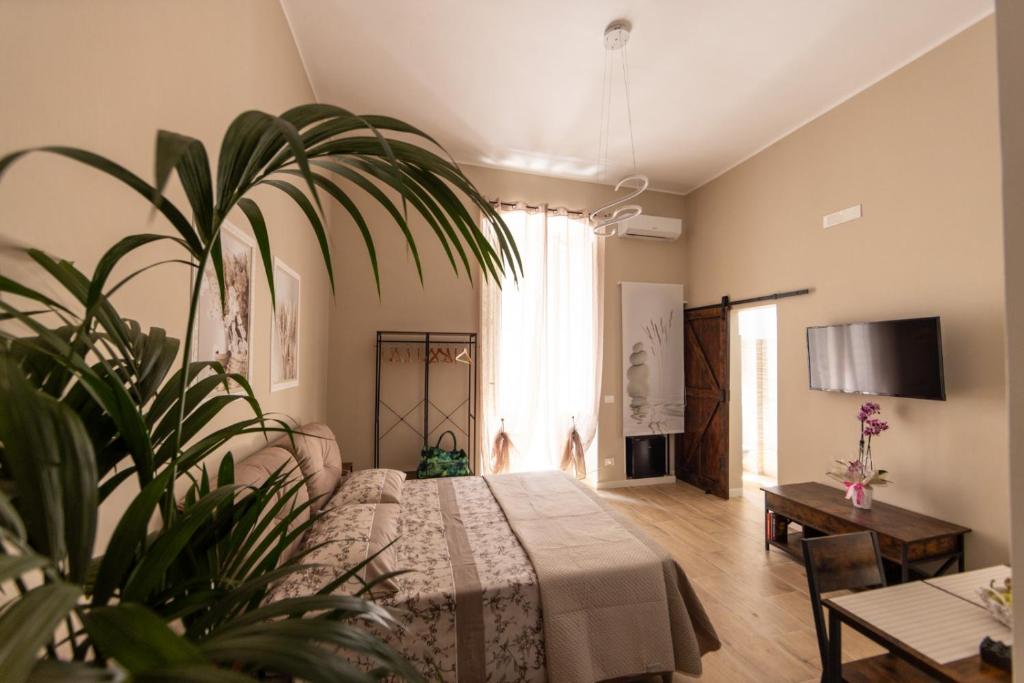 TV a/nebo společenská místnost v ubytování casa turistica l'etoile