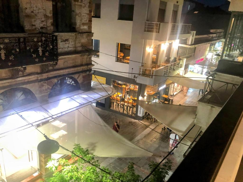 Αίθριο ή υπαίθριος χώρος στο Loft in Aplotaria
