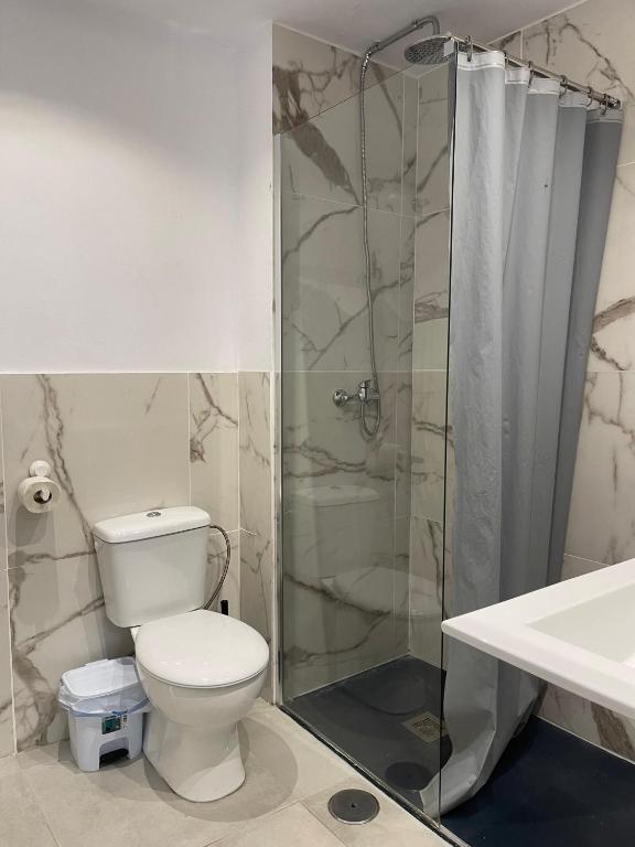 Kúpeľňa v ubytovaní Hostal Santa Calma