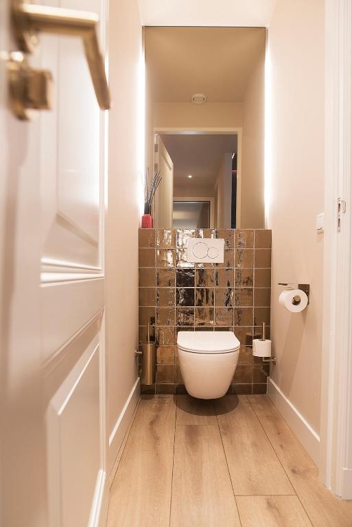 Koupelna v ubytování Suite elegance Scheveningen