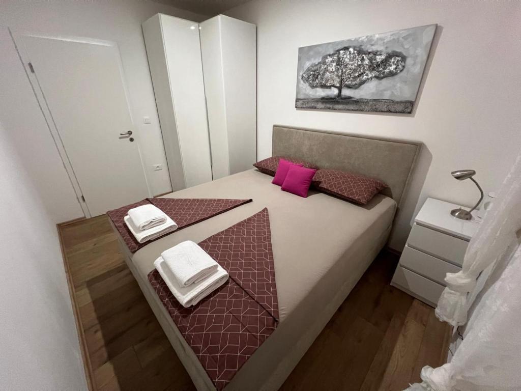 Posteľ alebo postele v izbe v ubytovaní Villa El Istria
