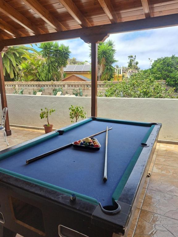 Stolný tenis v ubytovaní La casa del bisa alebo v jeho okolí