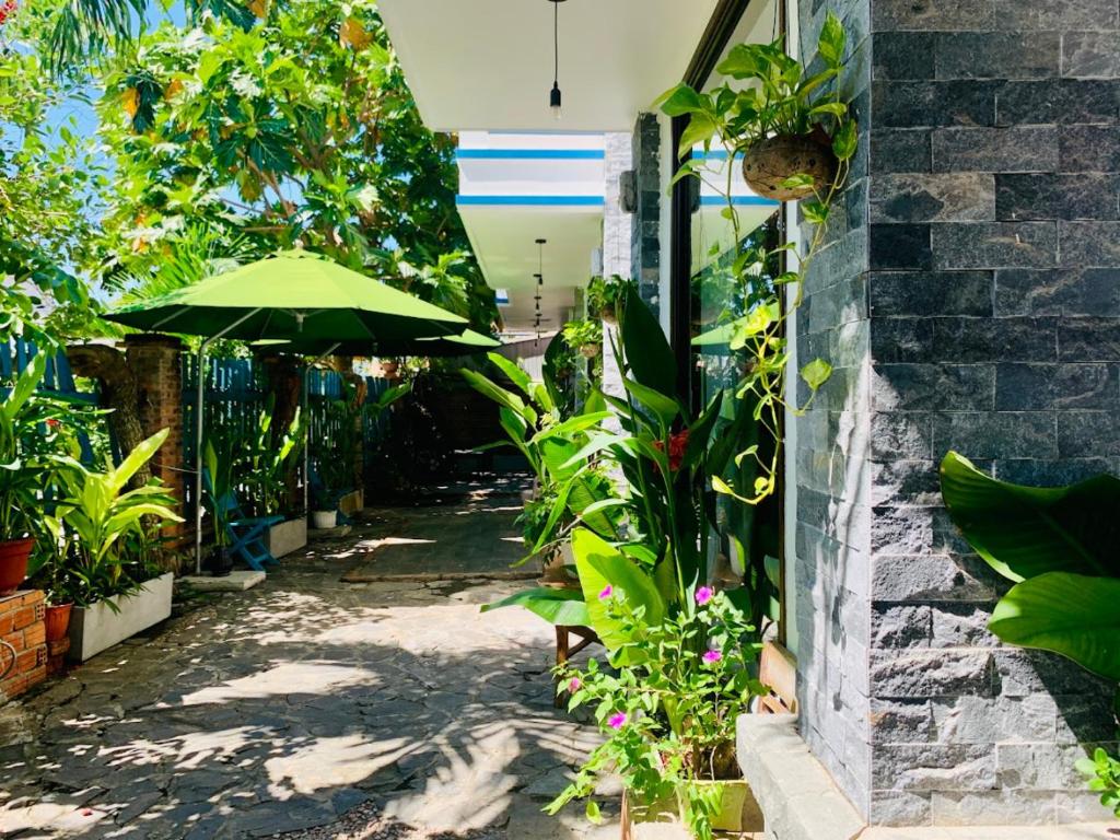 Zahrada ubytování Homestay Ocbien