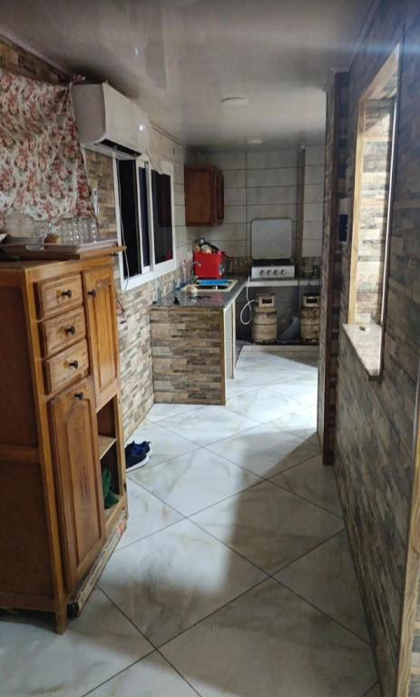 Η κουζίνα ή μικρή κουζίνα στο bangalow sidrafood