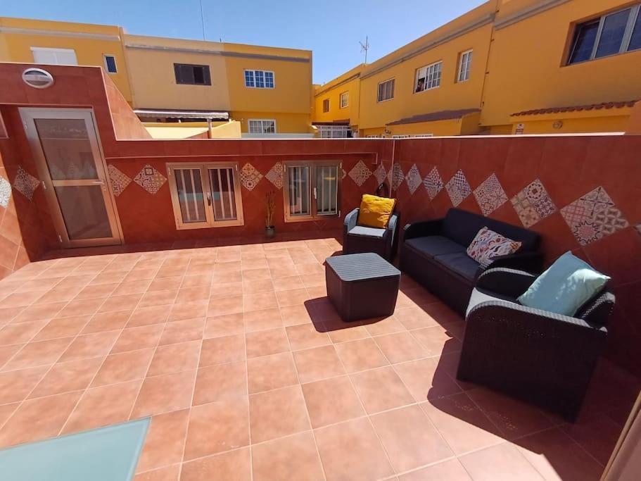 Χώρος καθιστικού στο Apartament Playa de la Garita