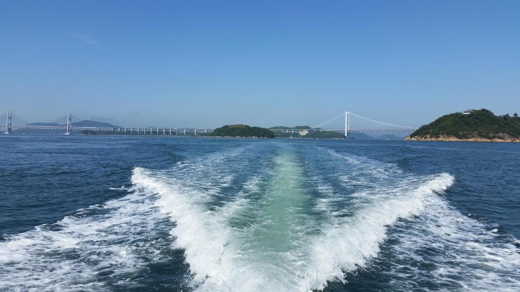 ゲストハウスの近くで見られる自然の景観