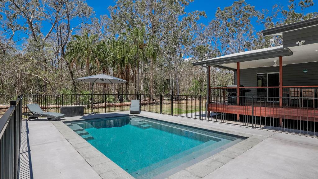 Bazén v ubytování Boab Boat n Bush Getaway nebo v jeho okolí