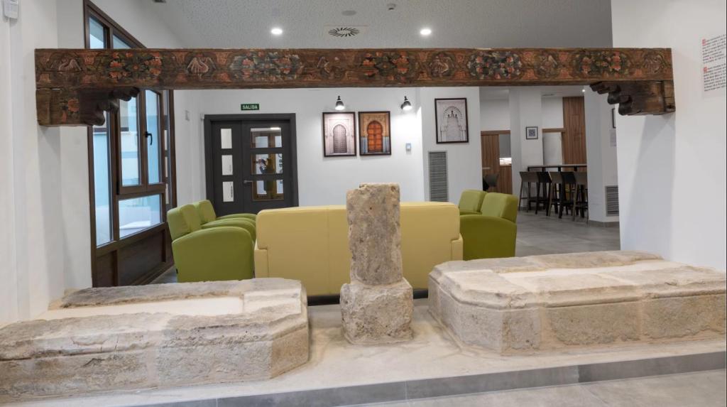 Posezení v ubytování PALACIO REAL HOSTEL