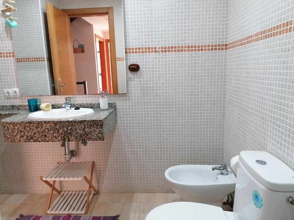 Koupelna v ubytování Casa en Cotillo Lagos with Wifi & Netflix
