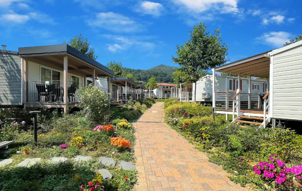 Zahrada ubytování Solcio Village