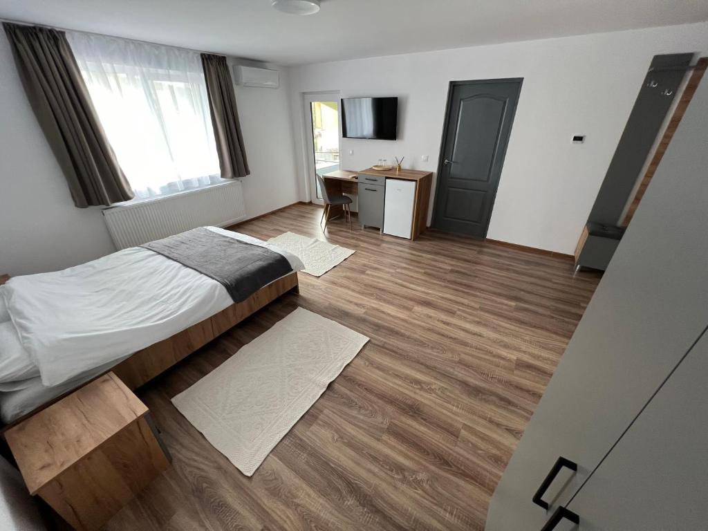Postel nebo postele na pokoji v ubytování Salin Home
