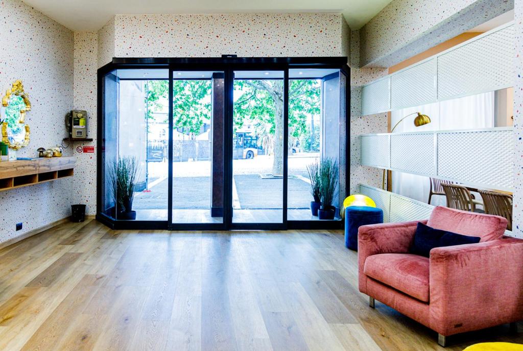 Posezení v ubytování Hotel La Superba