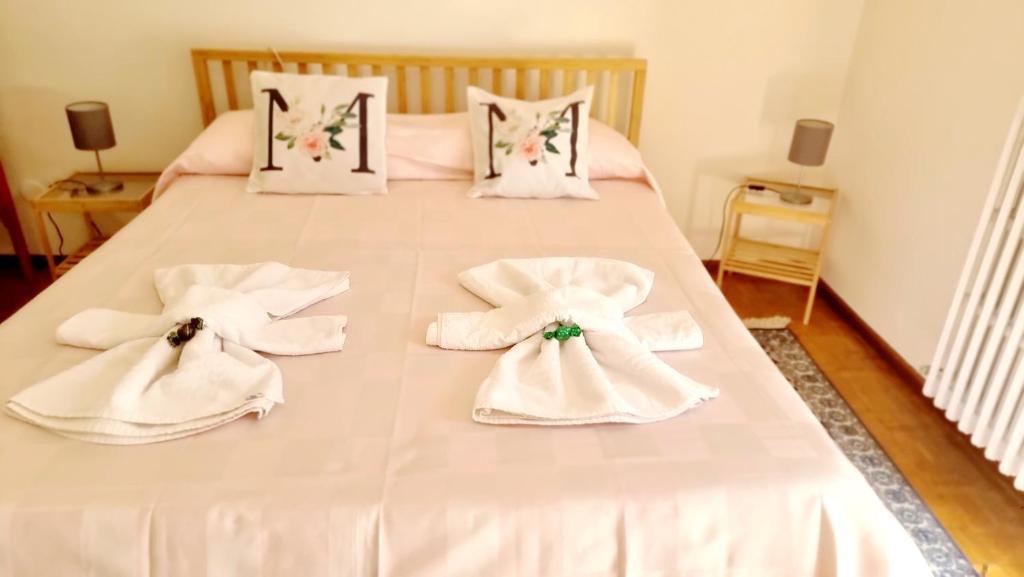 Postel nebo postele na pokoji v ubytování Mary House