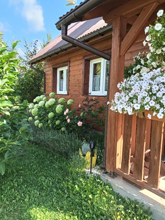 Zahrada ubytování Domek Gajowego