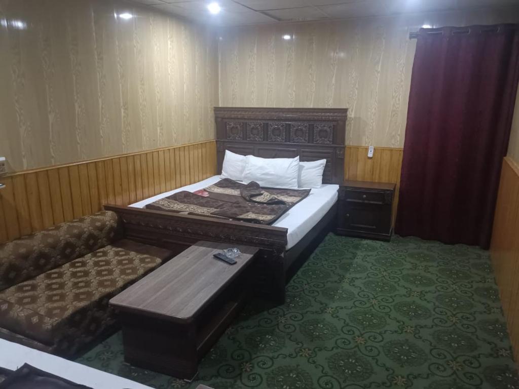 Postel nebo postele na pokoji v ubytování Ahmed guest house
