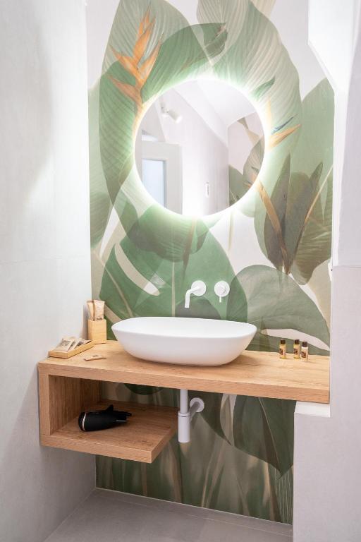 Koupelna v ubytování La Bella Ostuni Suites