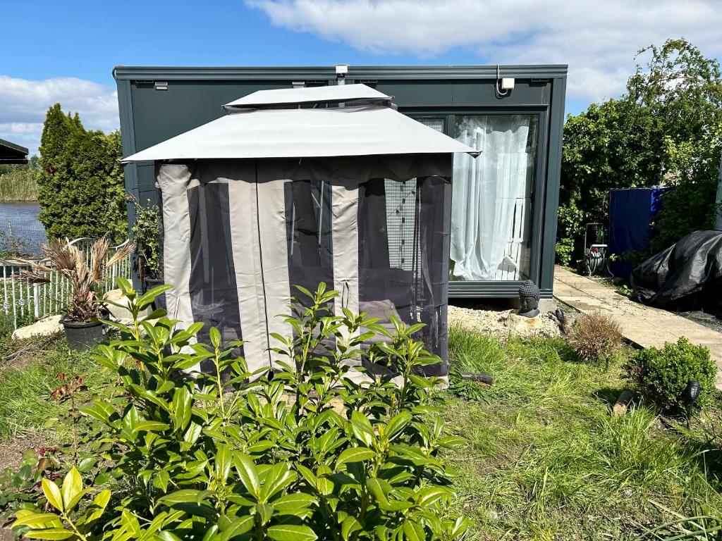 Vonkajšia záhrada v ubytovaní Tiny House am Neusiedlersee