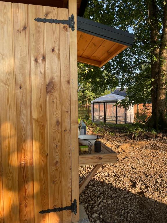 Zahrada ubytování Gościn nad Drawą Glamping