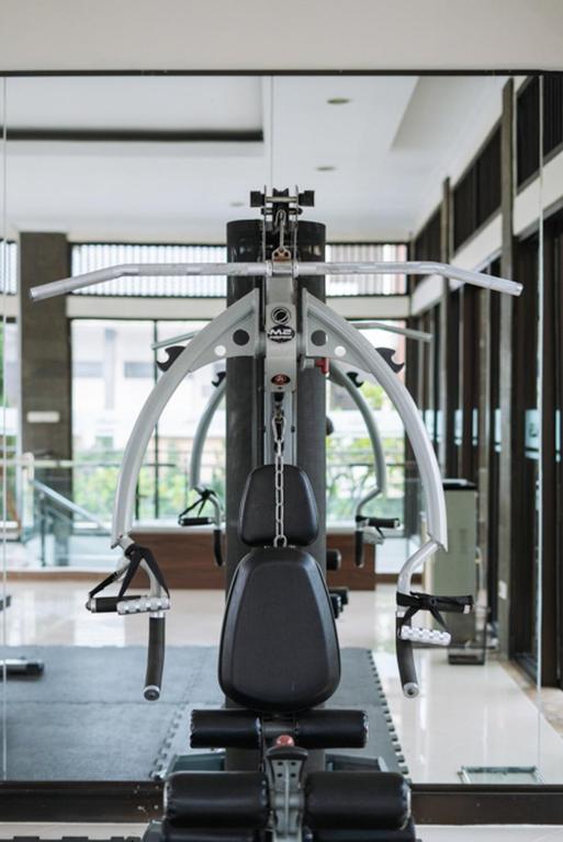 Fitness centrum a/nebo fitness zařízení v ubytování Anugrah Hotel Sukabumi