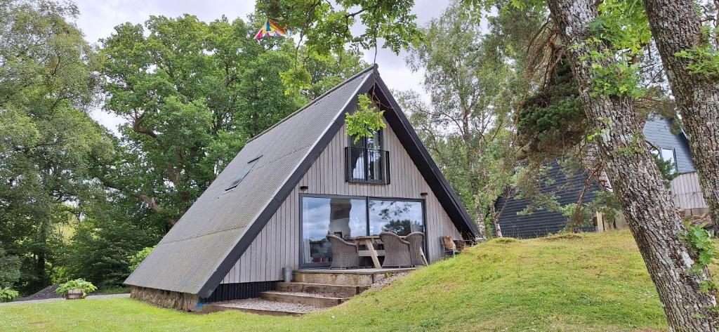 Zahrada ubytování Lochend Chalets