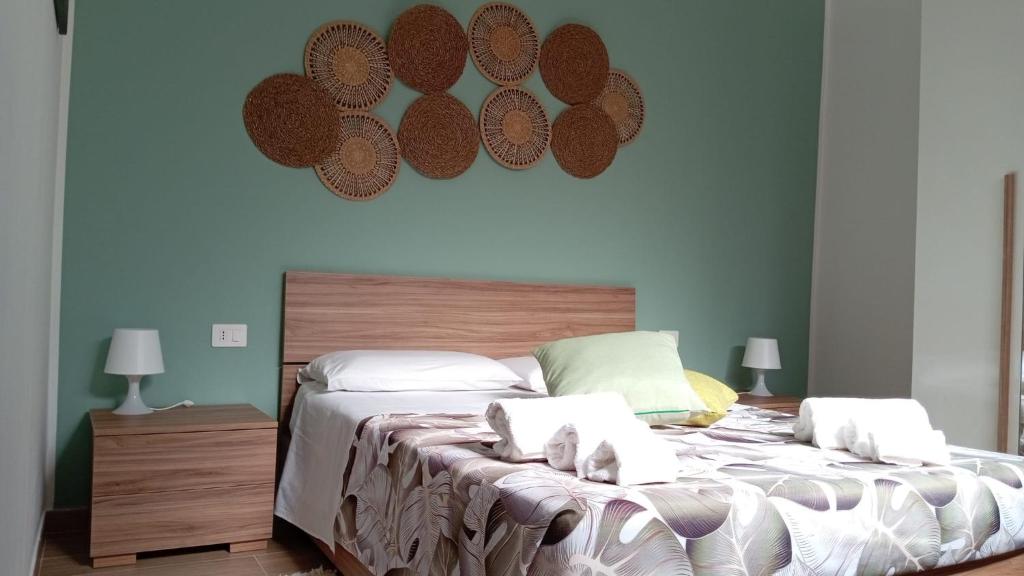 Postel nebo postele na pokoji v ubytování Home Sweet Home da Viky