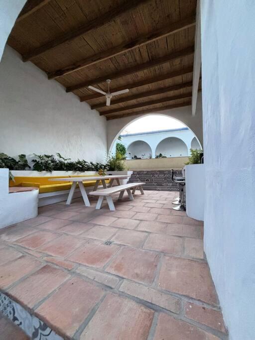 Balkón nebo terasa v ubytování Casa Jardín de San Miguel
