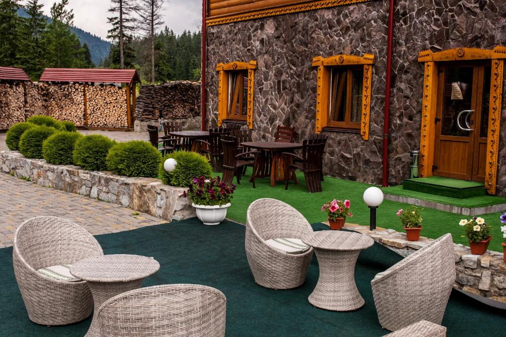 Posezení v ubytování Olga Hotel SPA