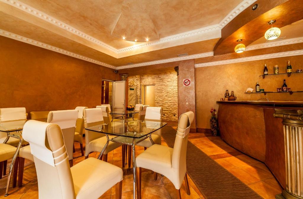 Posezení v ubytování Olga Hotel SPA