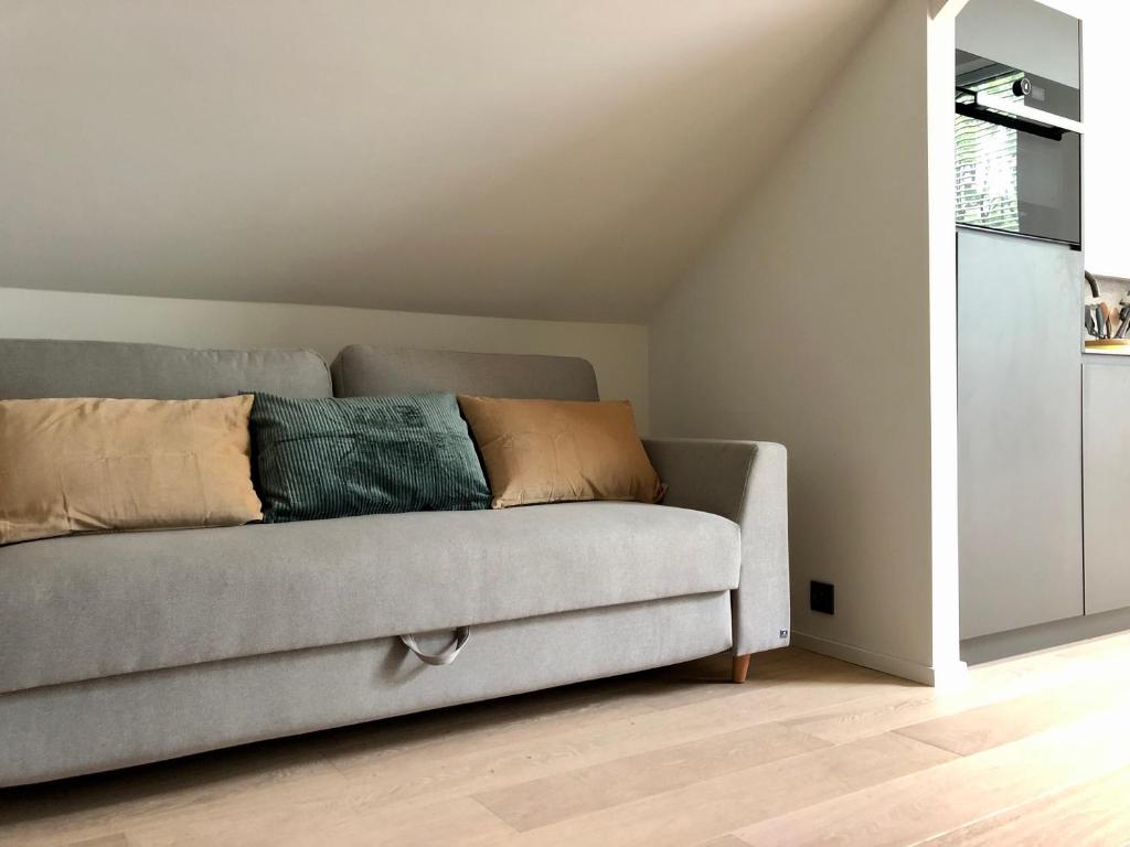 Kuchyň nebo kuchyňský kout v ubytování Huis Vanellus