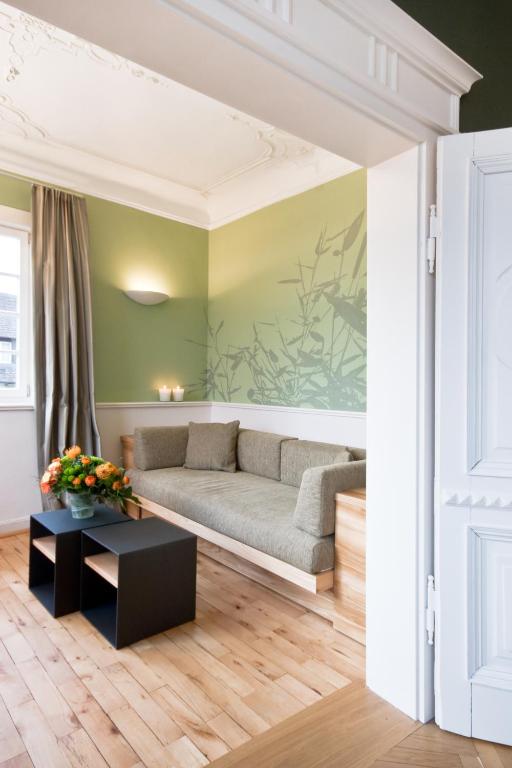 Posezení v ubytování Hotel Der Löwen
