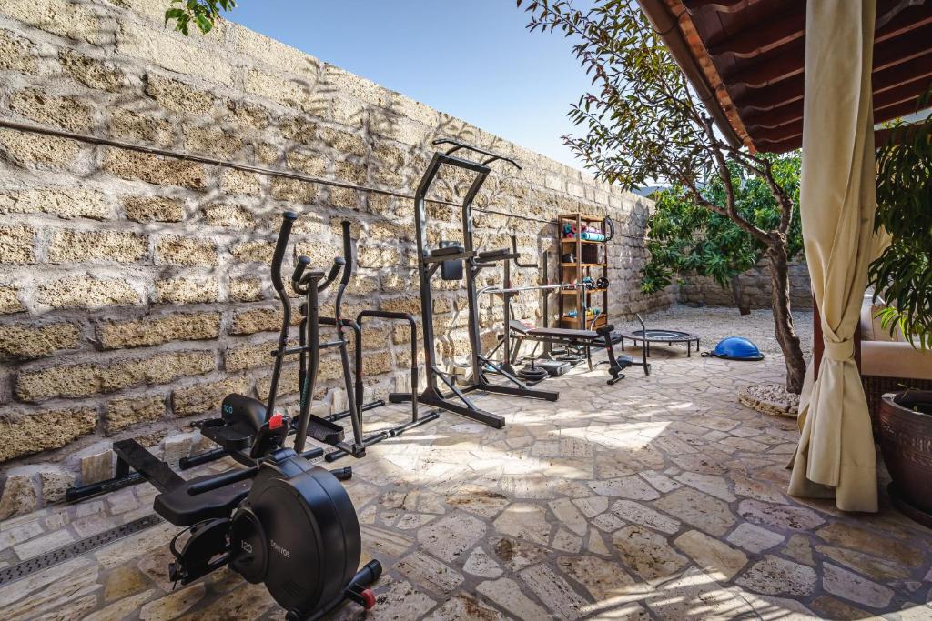 The fitness centre and/or fitness facilities at Finca La Rosa de Los Vientos