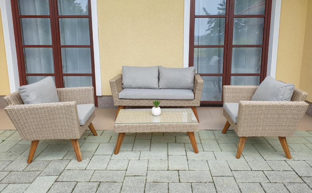 Posezení v ubytování Apartment Feher Lendava