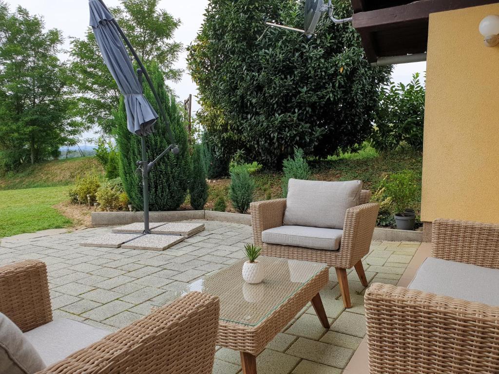 Zahrada ubytování Apartment Feher Lendava
