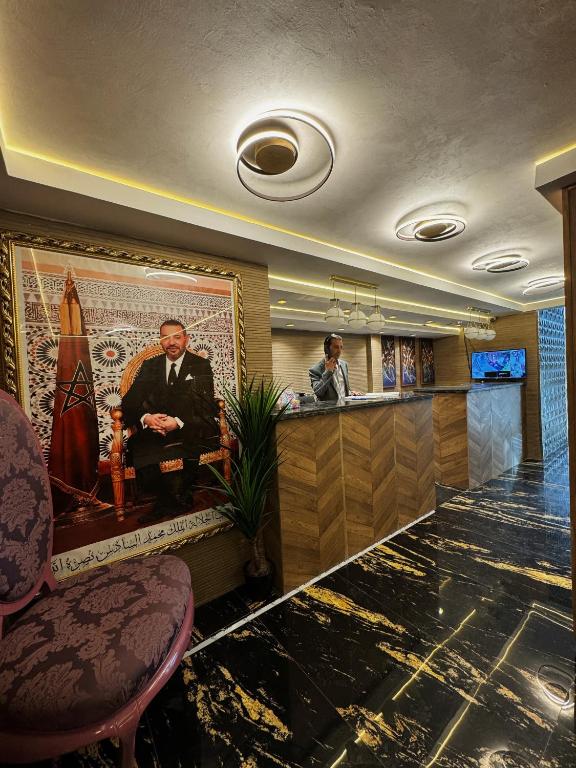 Vstupní hala nebo recepce v ubytování Hotel Arabesque