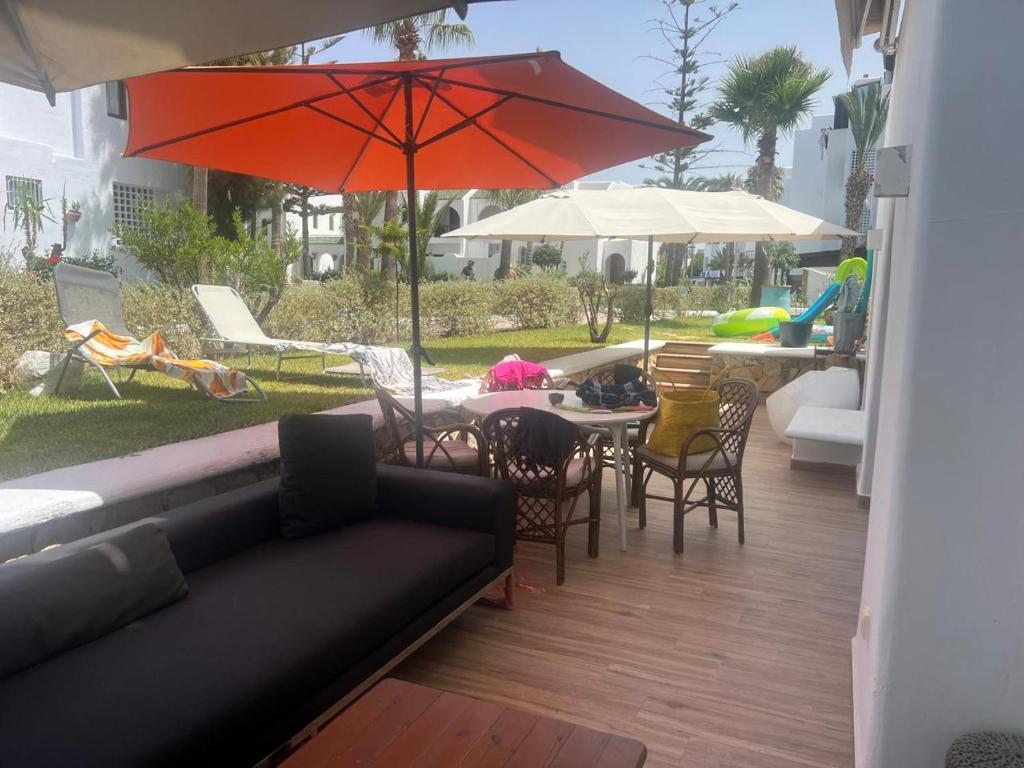 Bahia Smir - Appartement De Deux Chambres Avec Terrasse