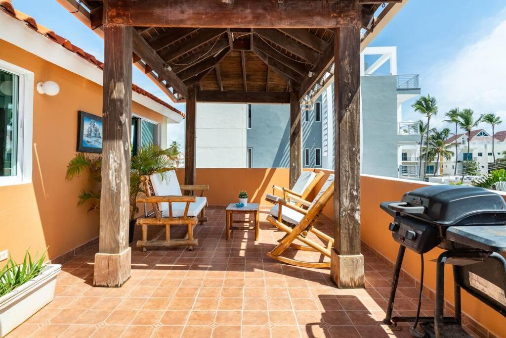 Balkón nebo terasa v ubytování Apartment in Punta Cana