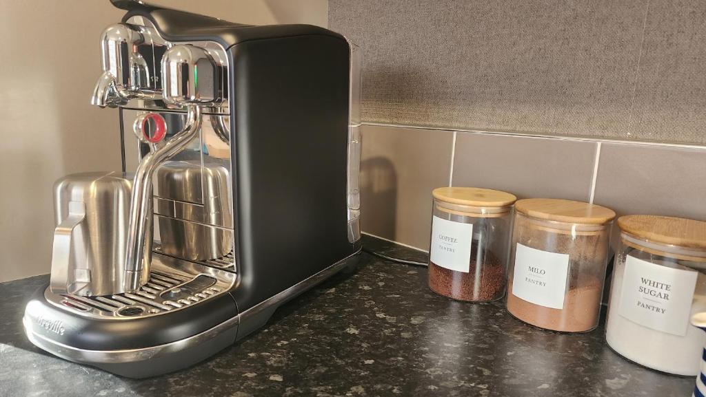 Kuchyň nebo kuchyňský kout v ubytování Huntington Honey