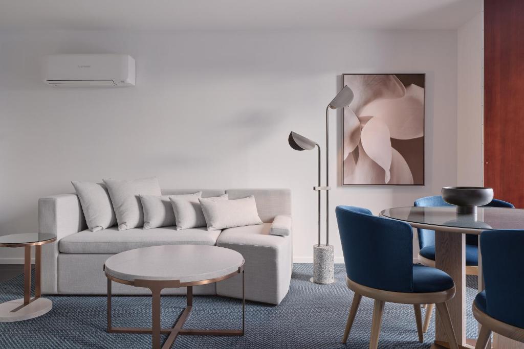 Posezení v ubytování RACV Hobart Hotel