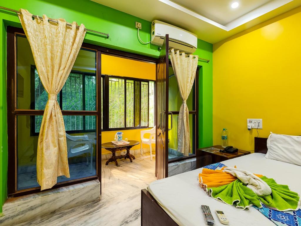 Postel nebo postele na pokoji v ubytování Hotel Utopia