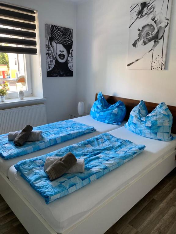 Ένα ή περισσότερα κρεβάτια σε δωμάτιο στο DC Room Birgit