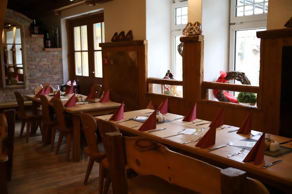 Restaurace v ubytování Hotel zur Isar