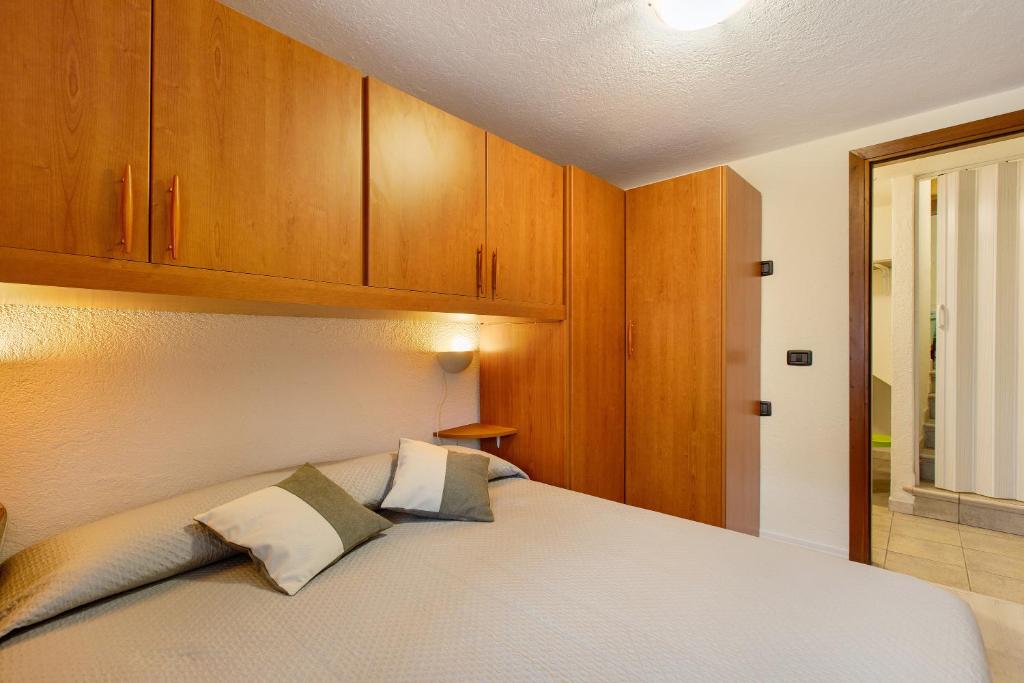 Postel nebo postele na pokoji v ubytování Casa Piertor Morgex