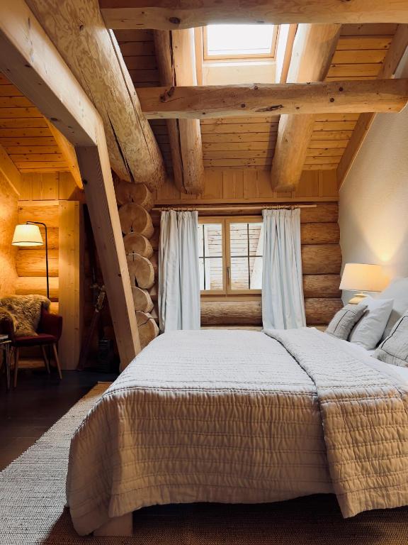 Voodi või voodid majutusasutuse Standard 3 - Heiti Lodge toas