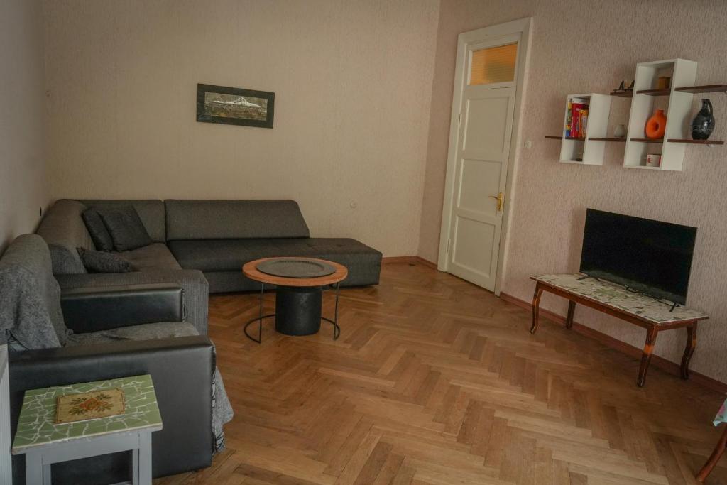 Posezení v ubytování Abastumani Apartment