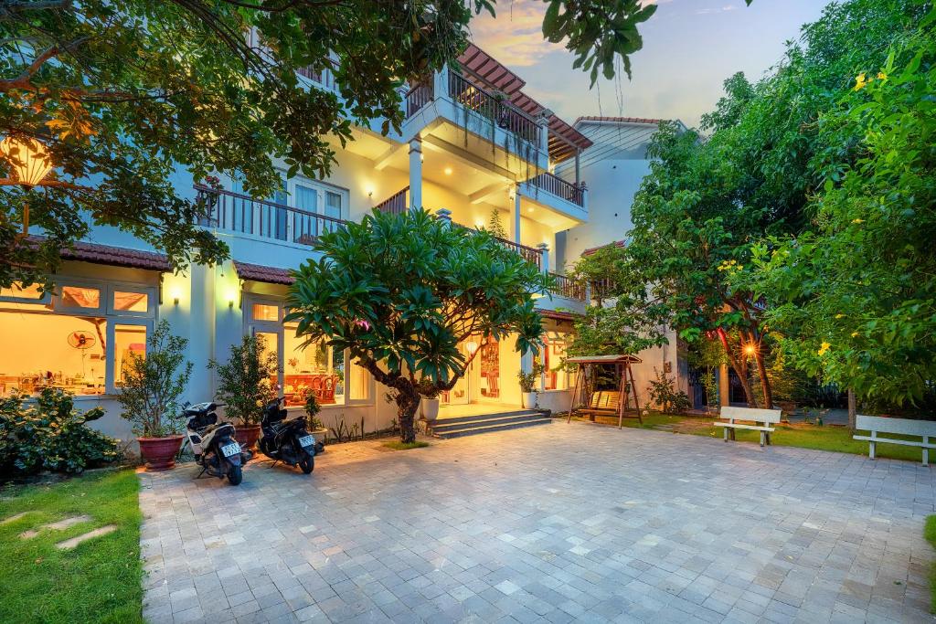 Zahrada ubytování Hoi An Palmy Villa