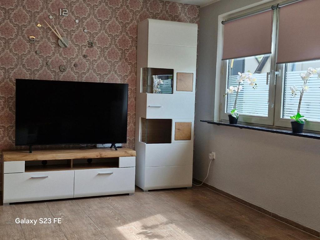 TV a/nebo společenská místnost v ubytování Apartment Bochum