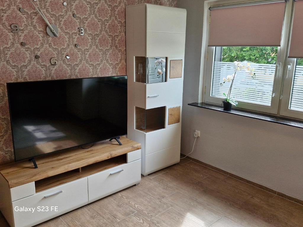 TV a/nebo společenská místnost v ubytování Apartment Bochum